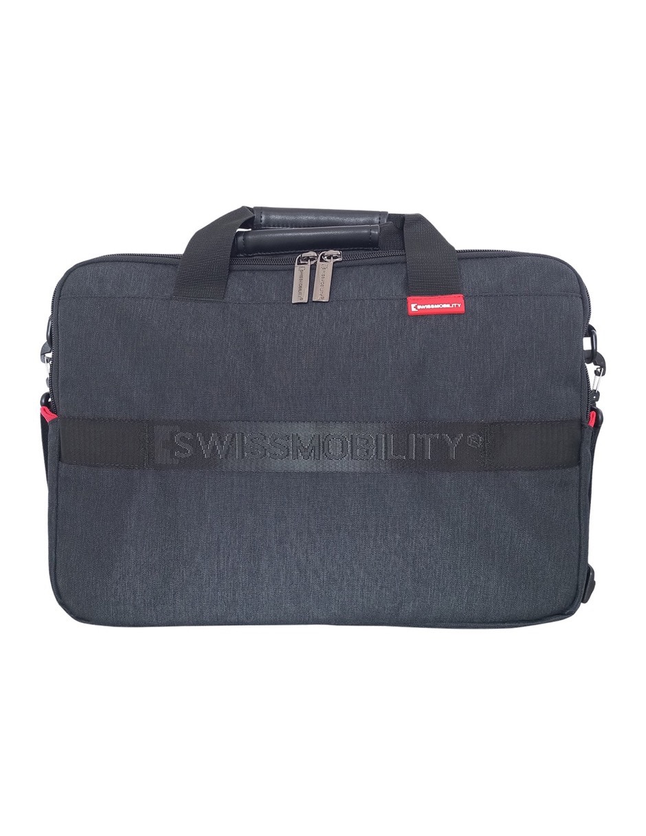 Maletín Thal de poliéster con compartimiento para laptop 15 pulgadas y celular Maletín Thal de poliéster con compartimiento para laptop 15 pulgadas y celular