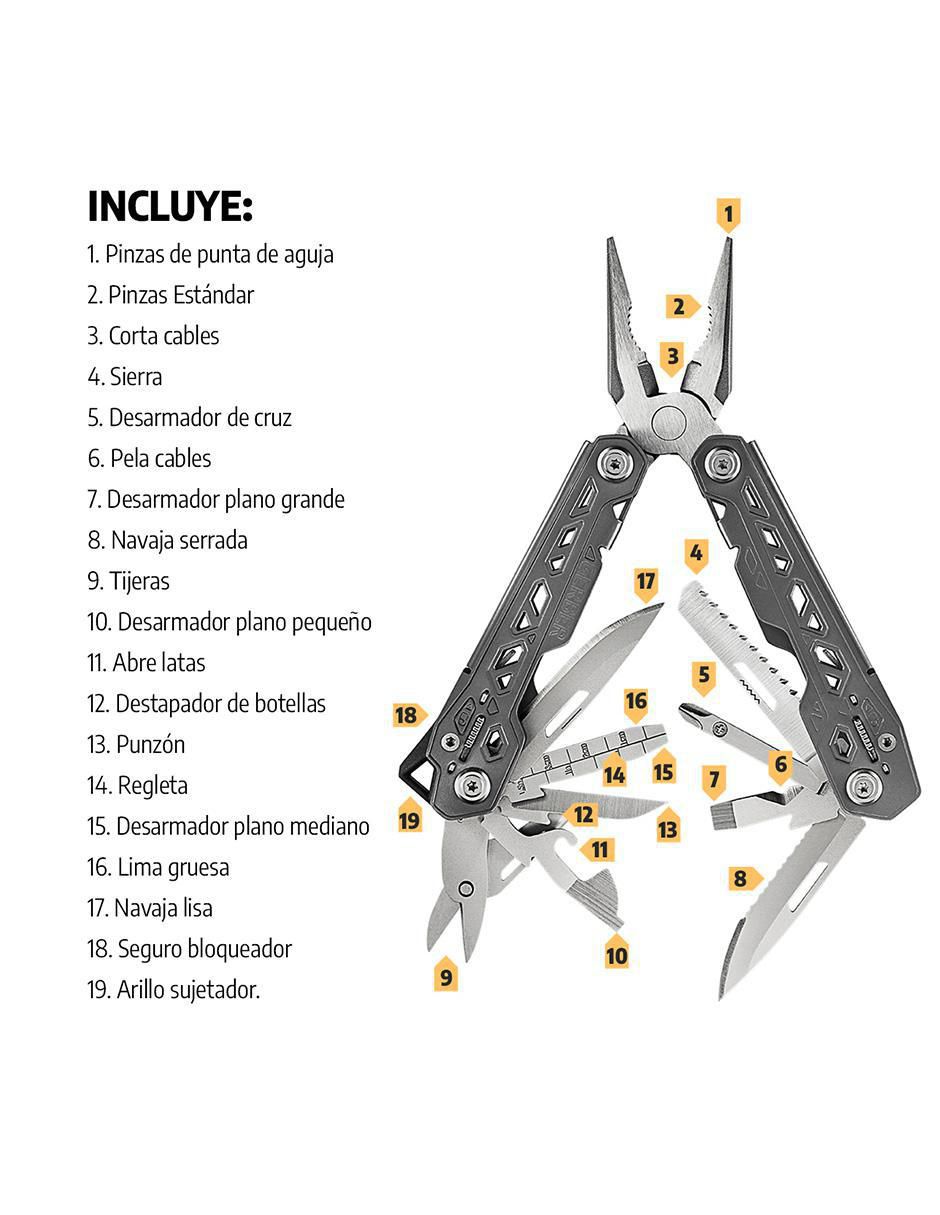 Multiherramienta plegable 10