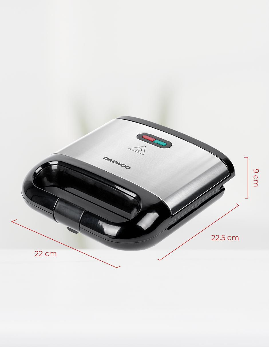 SANDWICHERA DSM-9743 DAEWOO, PLATEADO