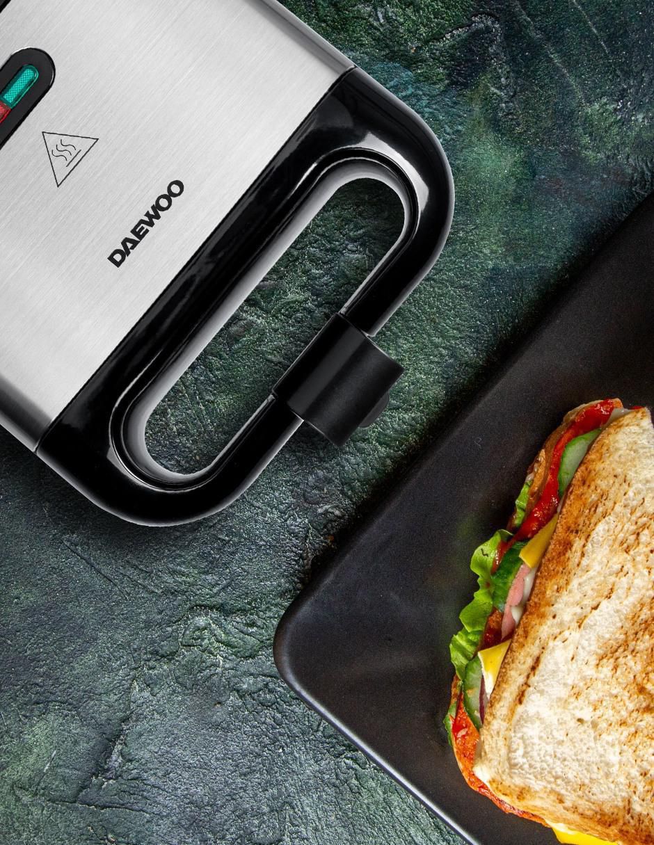 SANDWICHERA DSM-9743 DAEWOO, PLATEADO