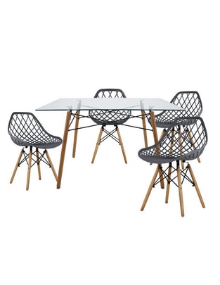 Comedor Vento para 4 personas de cristal