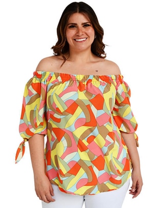 Blusa manga 3/4 para mujer 1