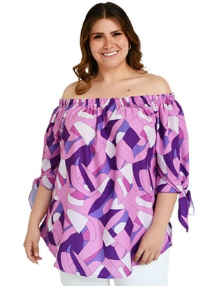 Blusa manga 3/4 para mujer 1