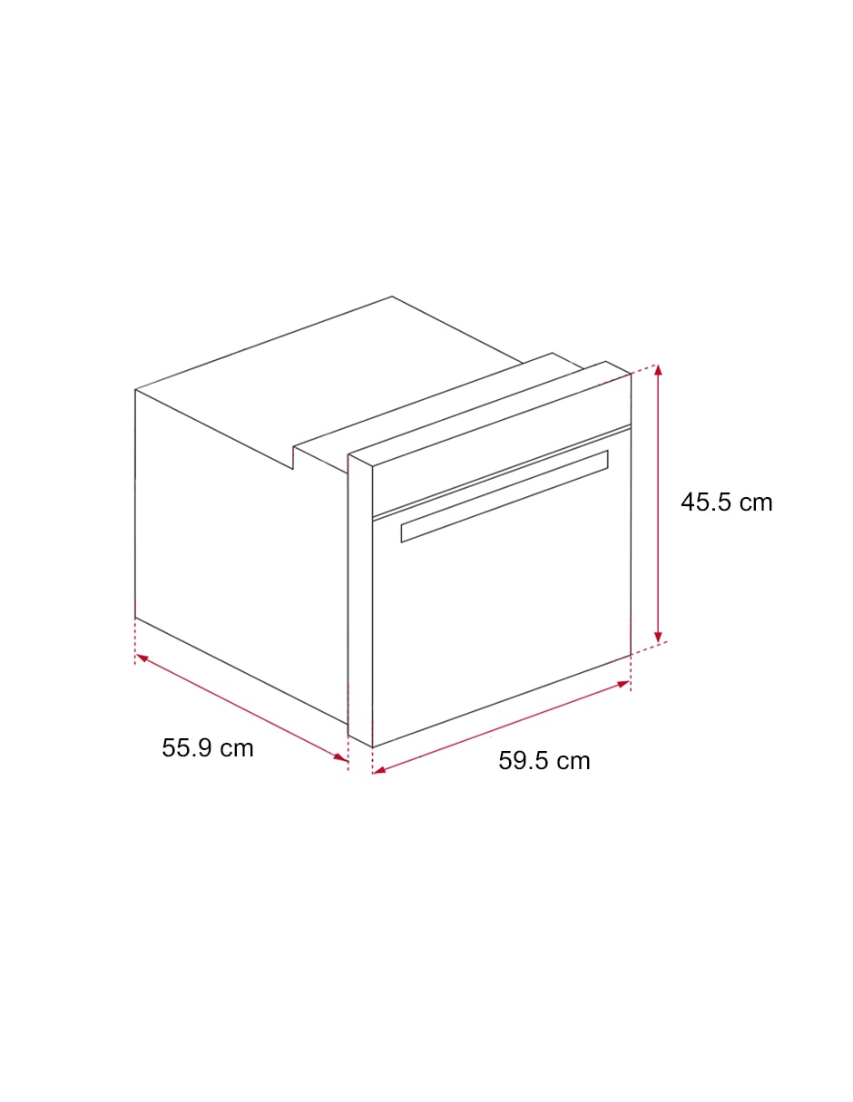 Horno eléctrico Teka HLC 84 G1CBM capacidad 40 L