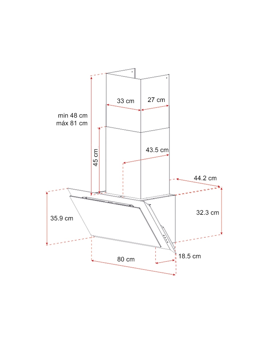 Campana de pared DVI88-G1EOSBM 7