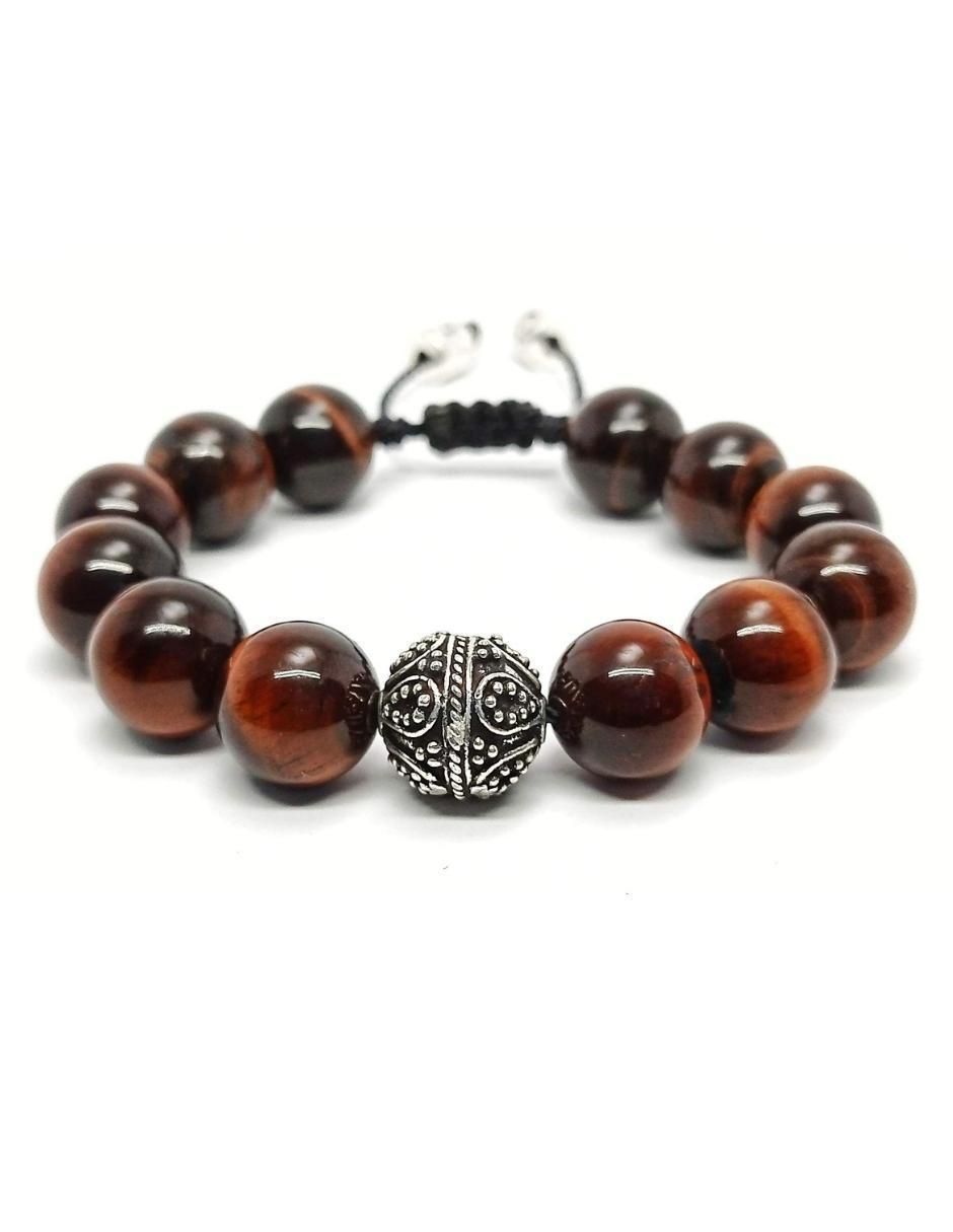 Pulsera de plata con ojo de tigre Nabucco Pulsera de plata con ojo de tigre Nabucco