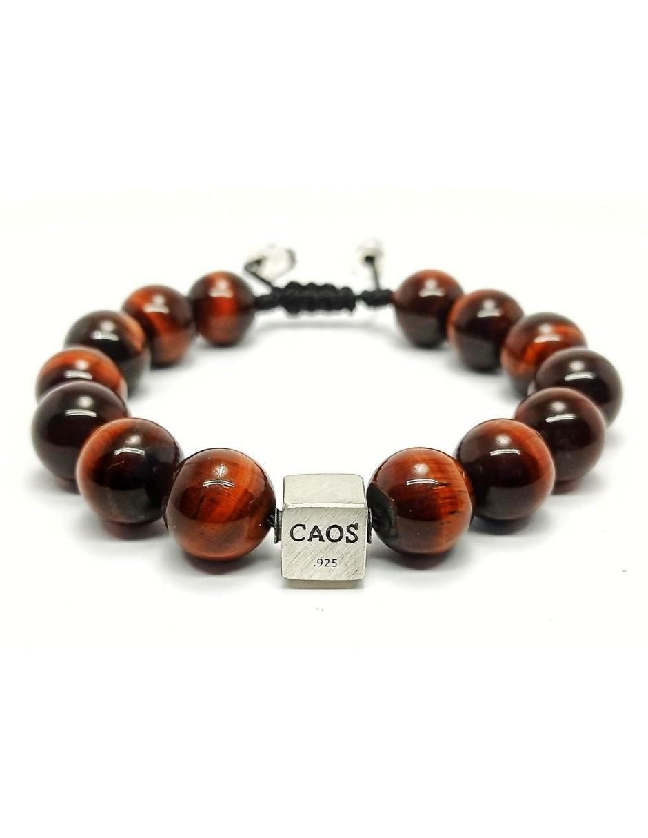 Pulsera de plata con ojo de tigre Nabucco 1