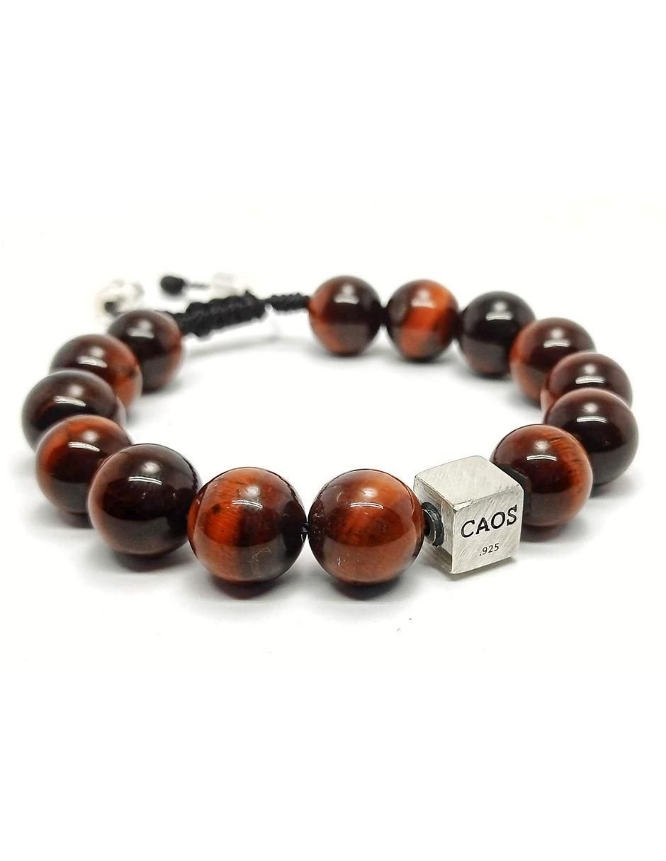 Pulsera de plata con ojo de tigre Nabucco 2