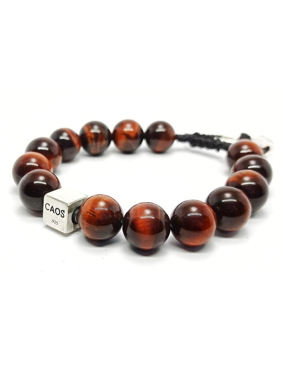 Pulsera de plata con ojo de tigre Nabucco 4