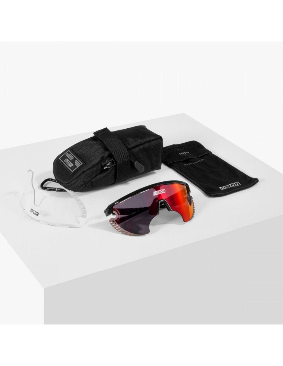 Lentes de ciclismo Aerowing Lamon Black Gloss 6