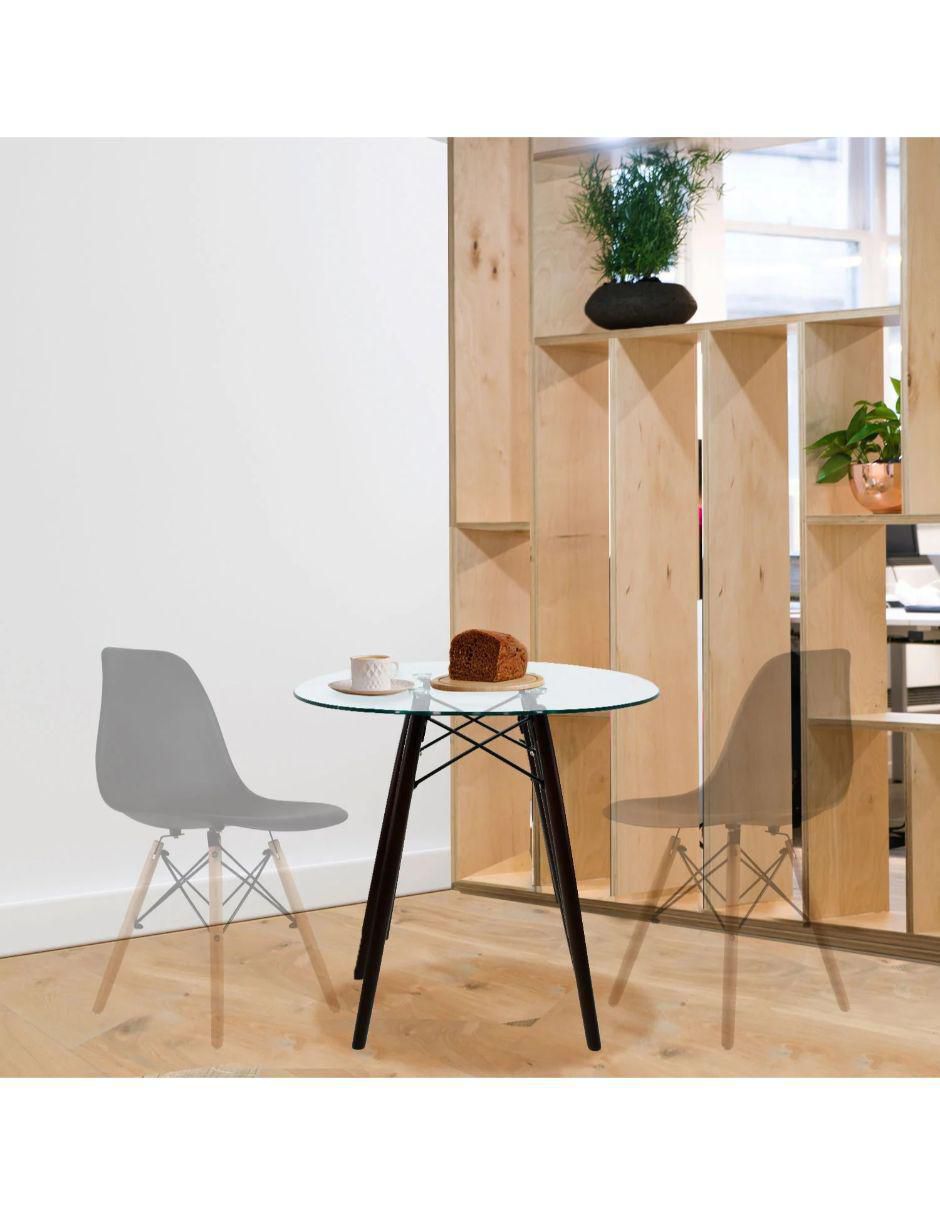 Comedor Eames para 2 personas de cristal 2