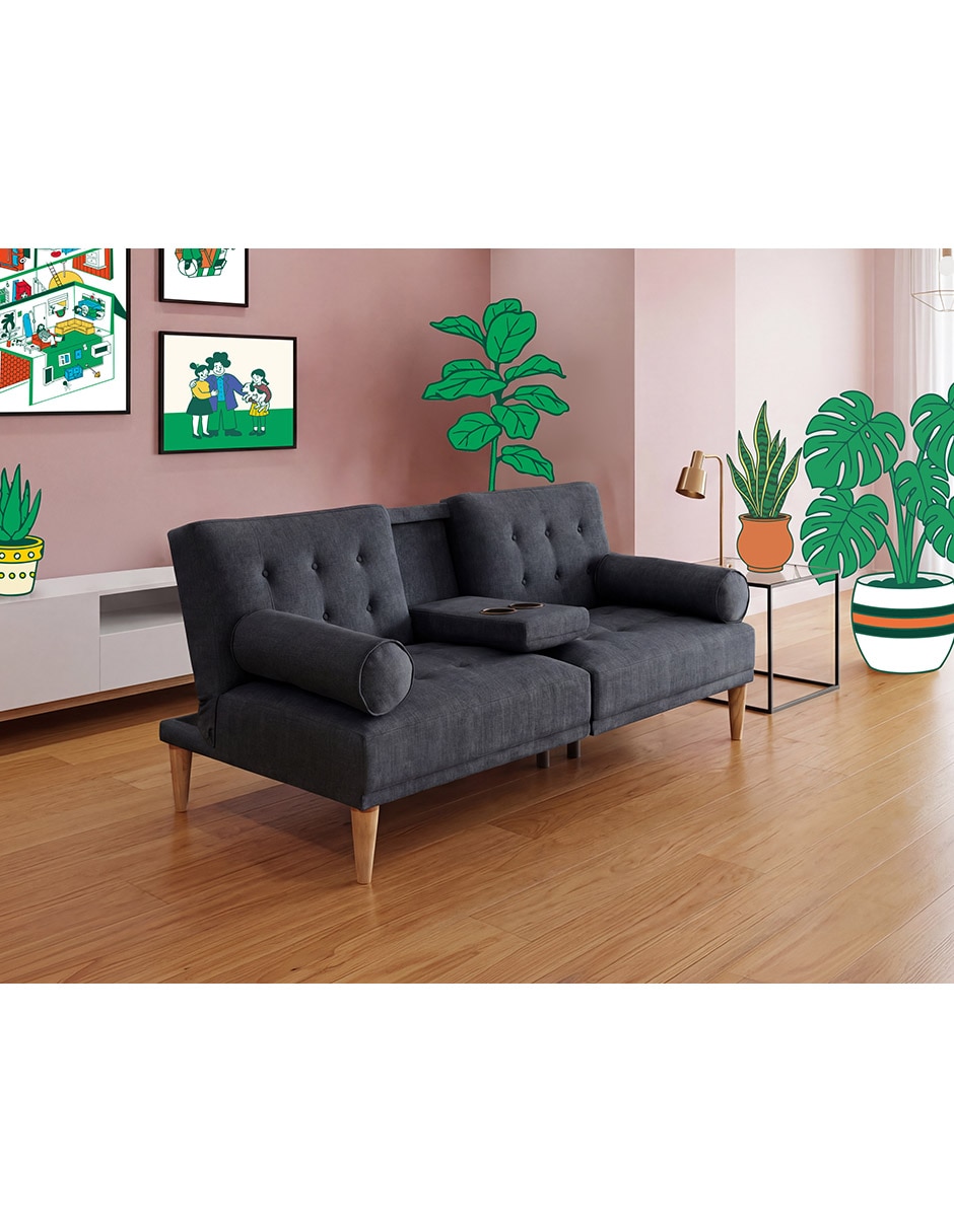 Sofá cama armable Zambroni Makora de velvet