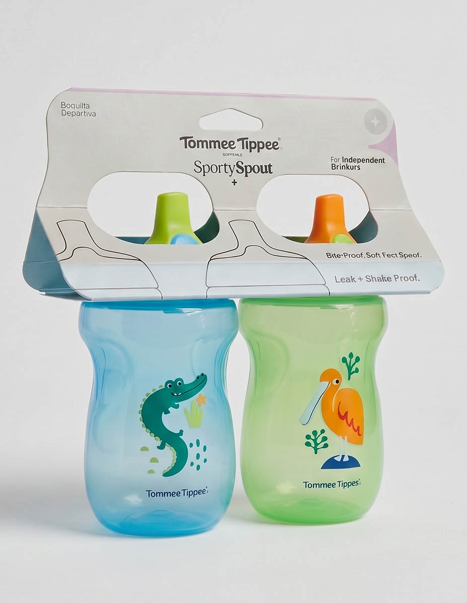 Vaso Entrenador Tommee Tippee De Plástico Con 2 Piezas