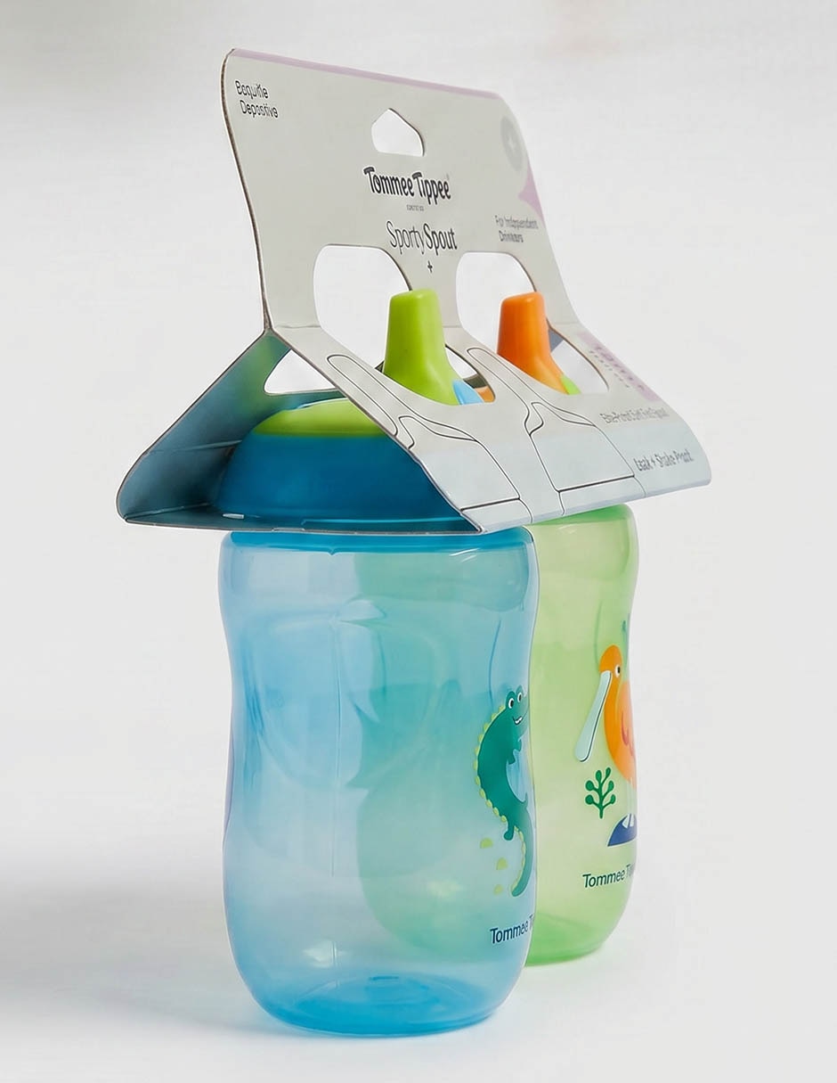 Vaso Entrenador Tommee Tippee De Plástico Con 2 Piezas