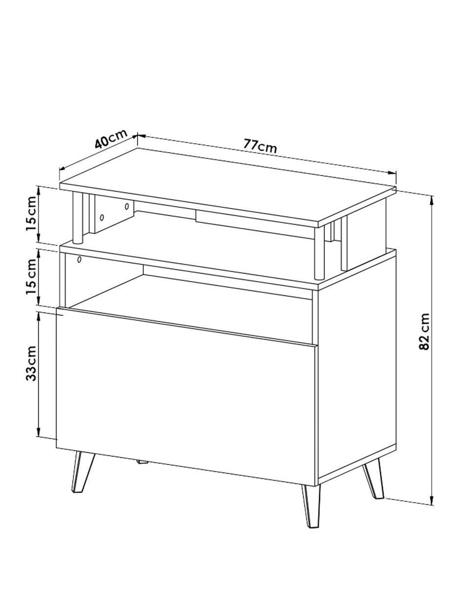 Mueble de tv de melamina 8