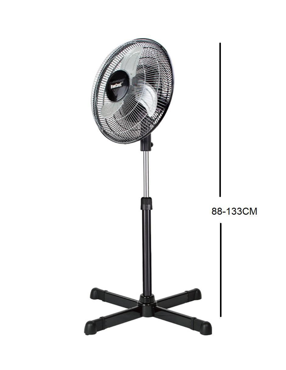 VENTILADOR DE PEDESTAL 3369 MYT, NEGROL 5