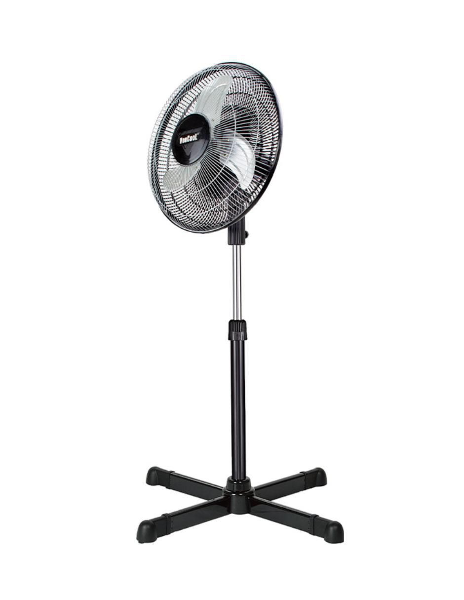 VENTILADOR DE PEDESTAL 3369 MYT, NEGROL