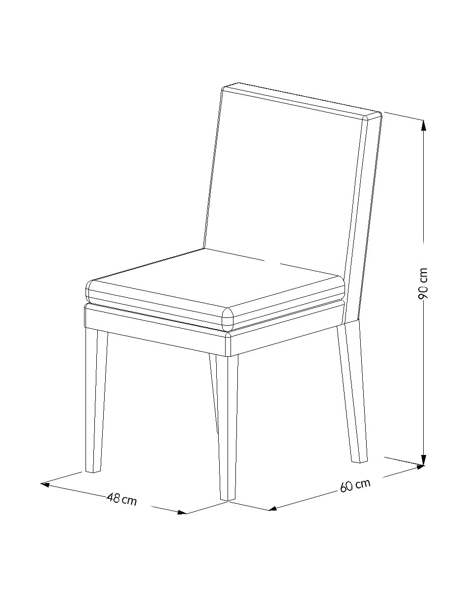 Silla Dali de madera 7