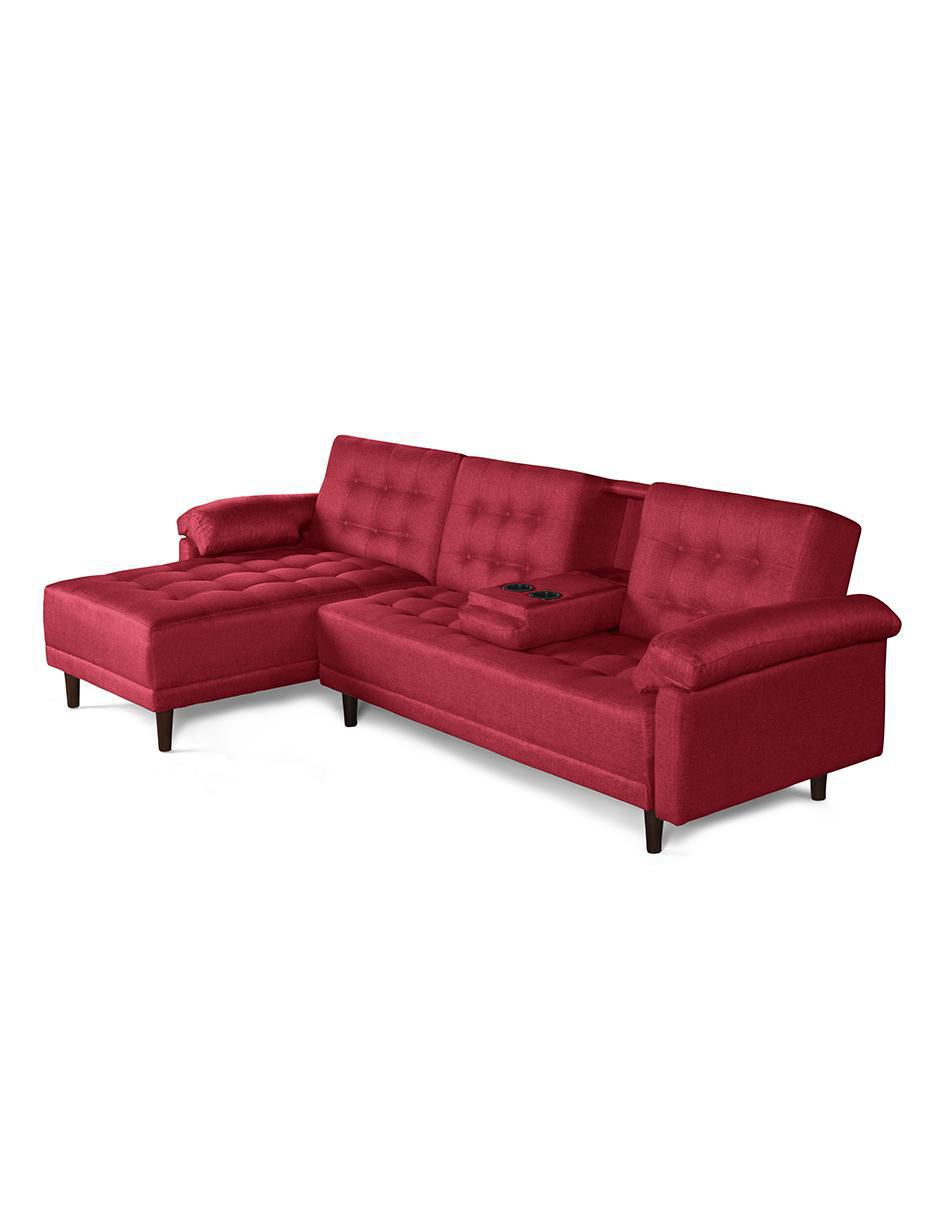 Sala modular mosley memory foam reversible reclinable 3 posiciones "de" lino 3
