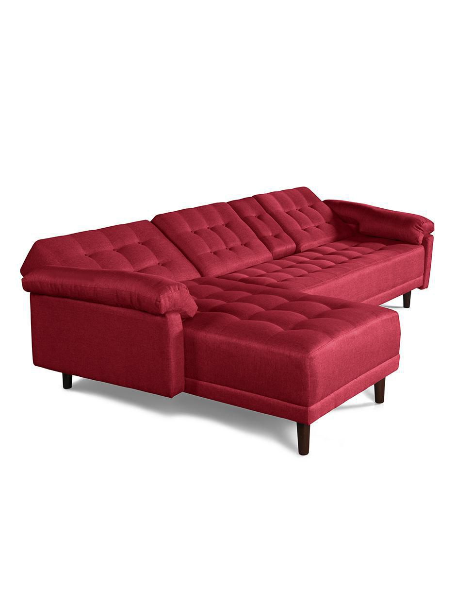 Sala modular mosley memory foam reversible reclinable 3 posiciones "de" lino 4