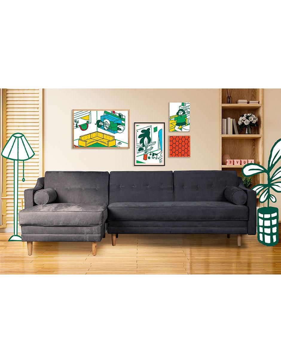 Sala modular de velvet 6