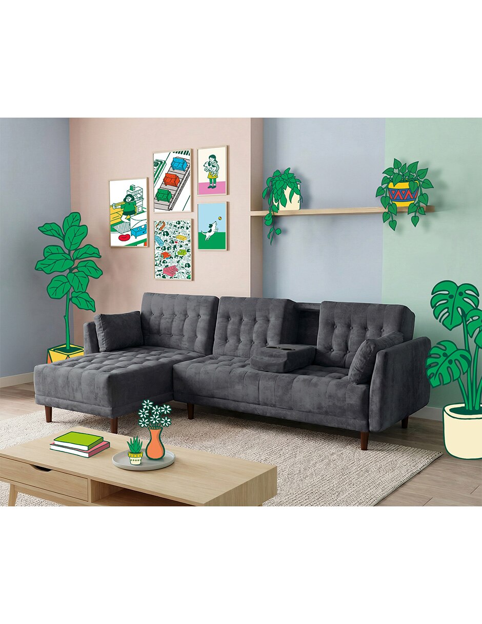 Sala modular de velvet 5