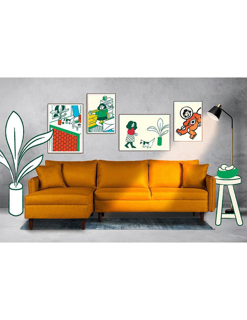 Sala modular de lino 6
