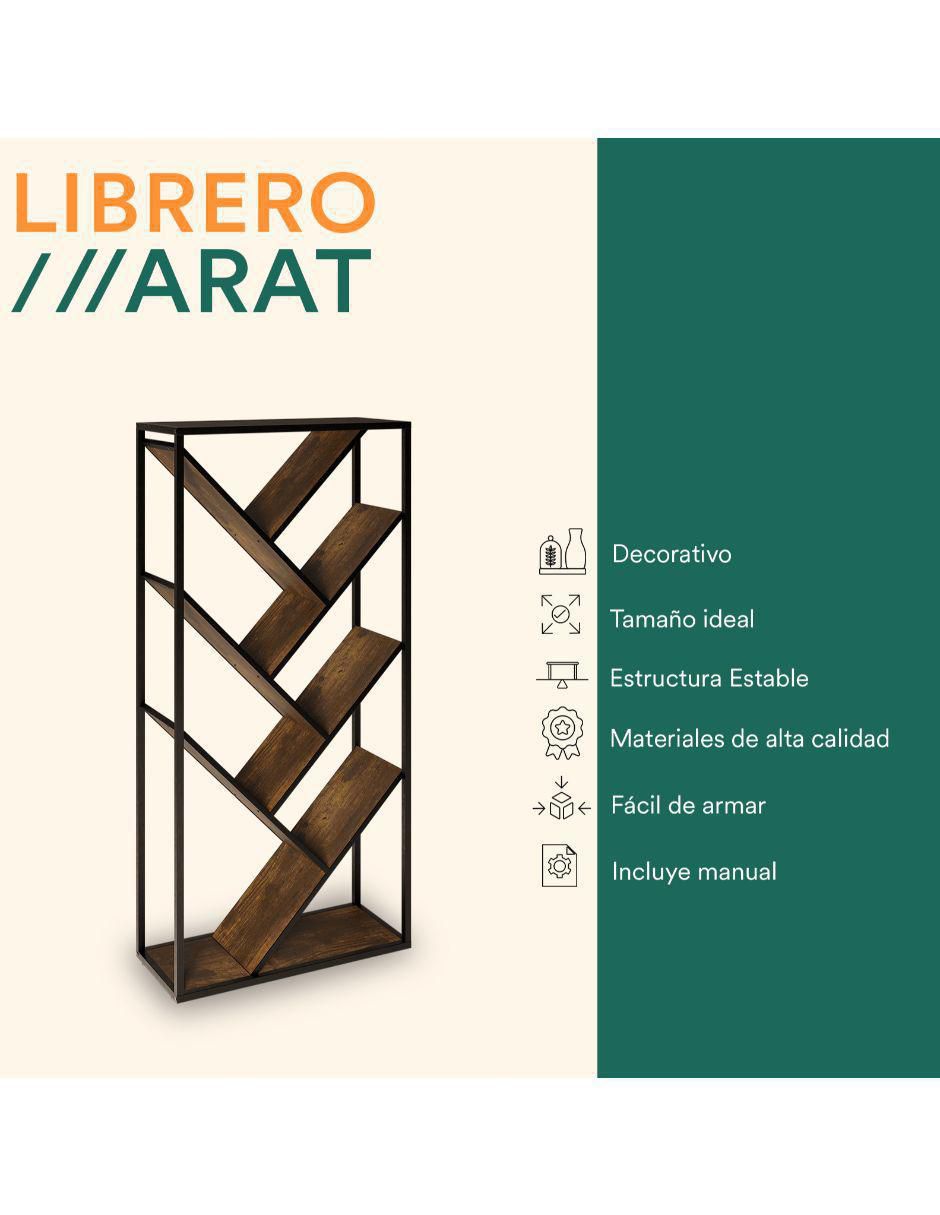 Librero armable Arat de MDF 5