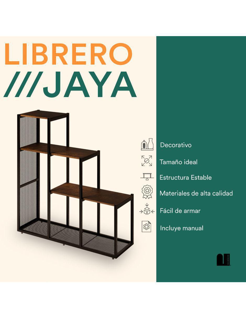 Librero armable Jaya de MDF 5