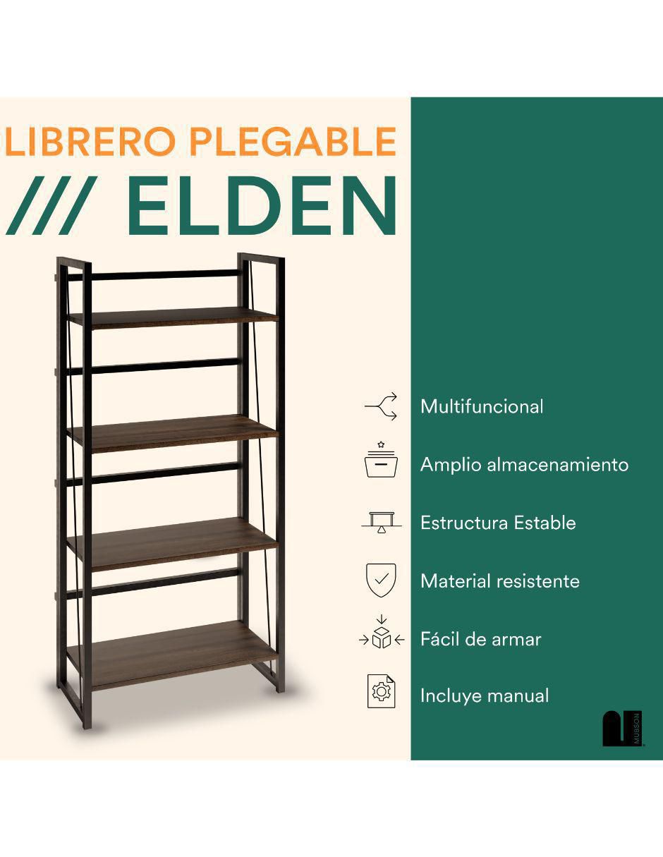 Librero armable Elden de MDF 5