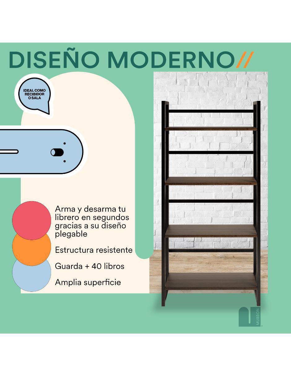 Librero armable Elden de MDF 3