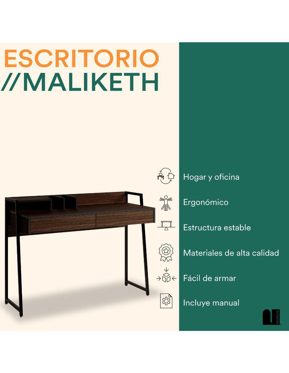 Escritorio armable Maliketh de MDF 2