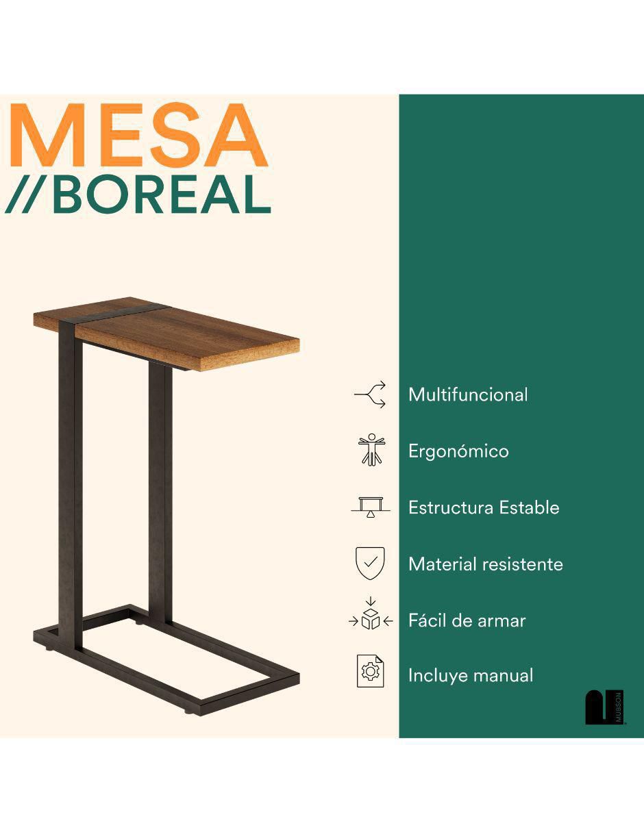 Mesa auxiliar armable boreal 2