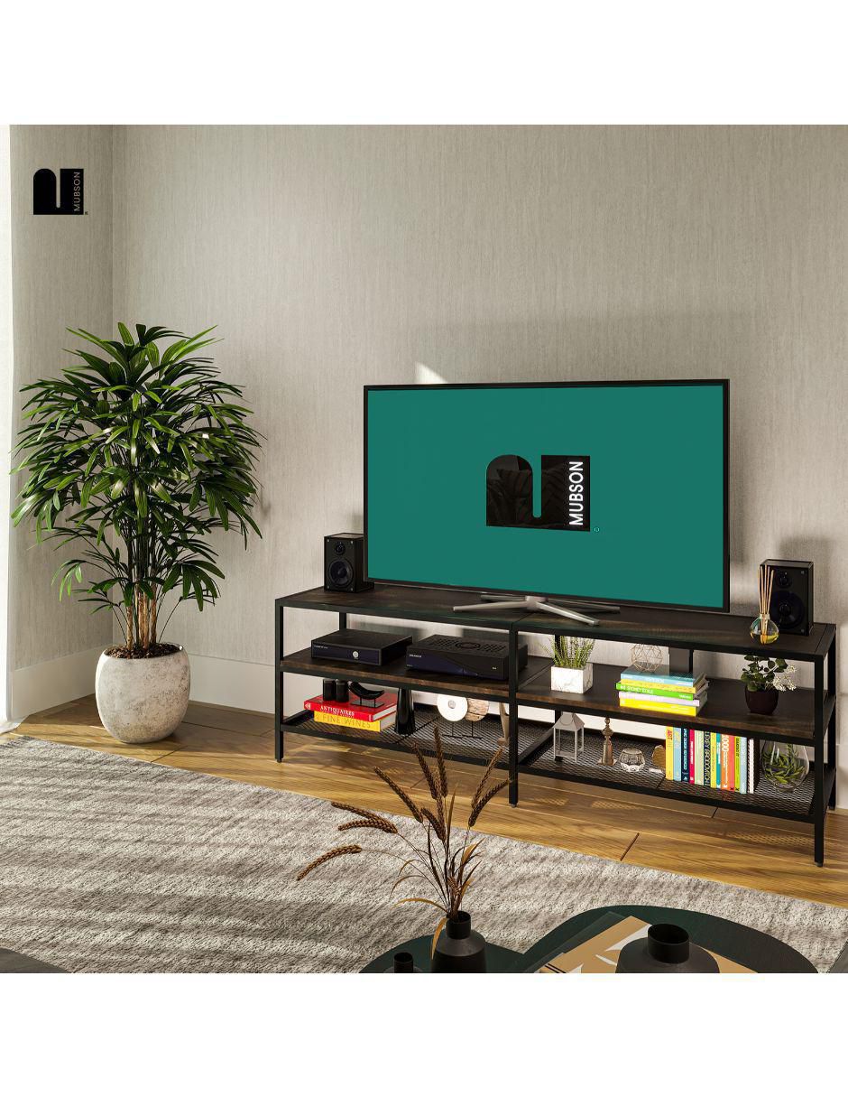 Mueble de TV armable Zakim de MDF 2