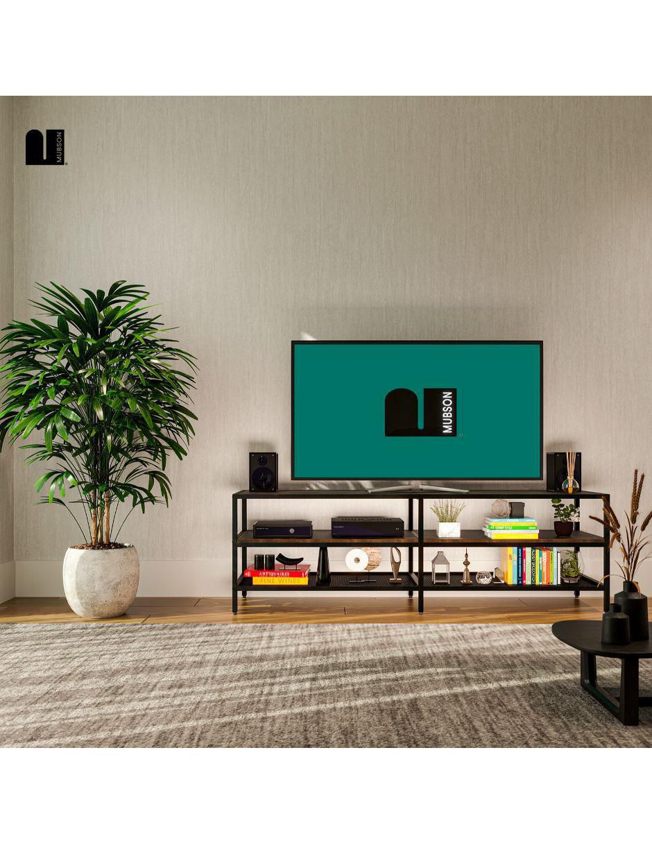 Mueble de TV armable Zakim de MDF 6