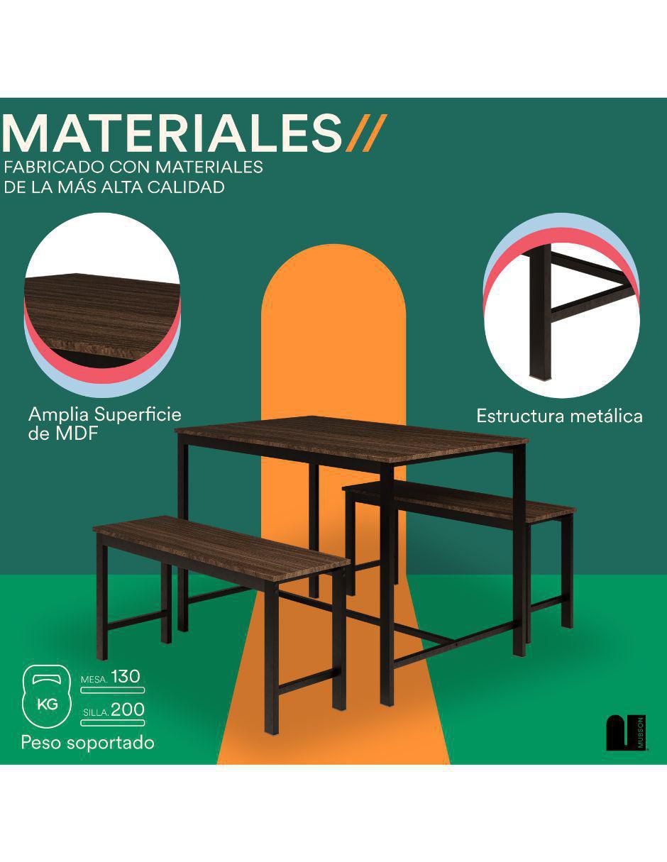 Comedor Naly para 2 personas 3