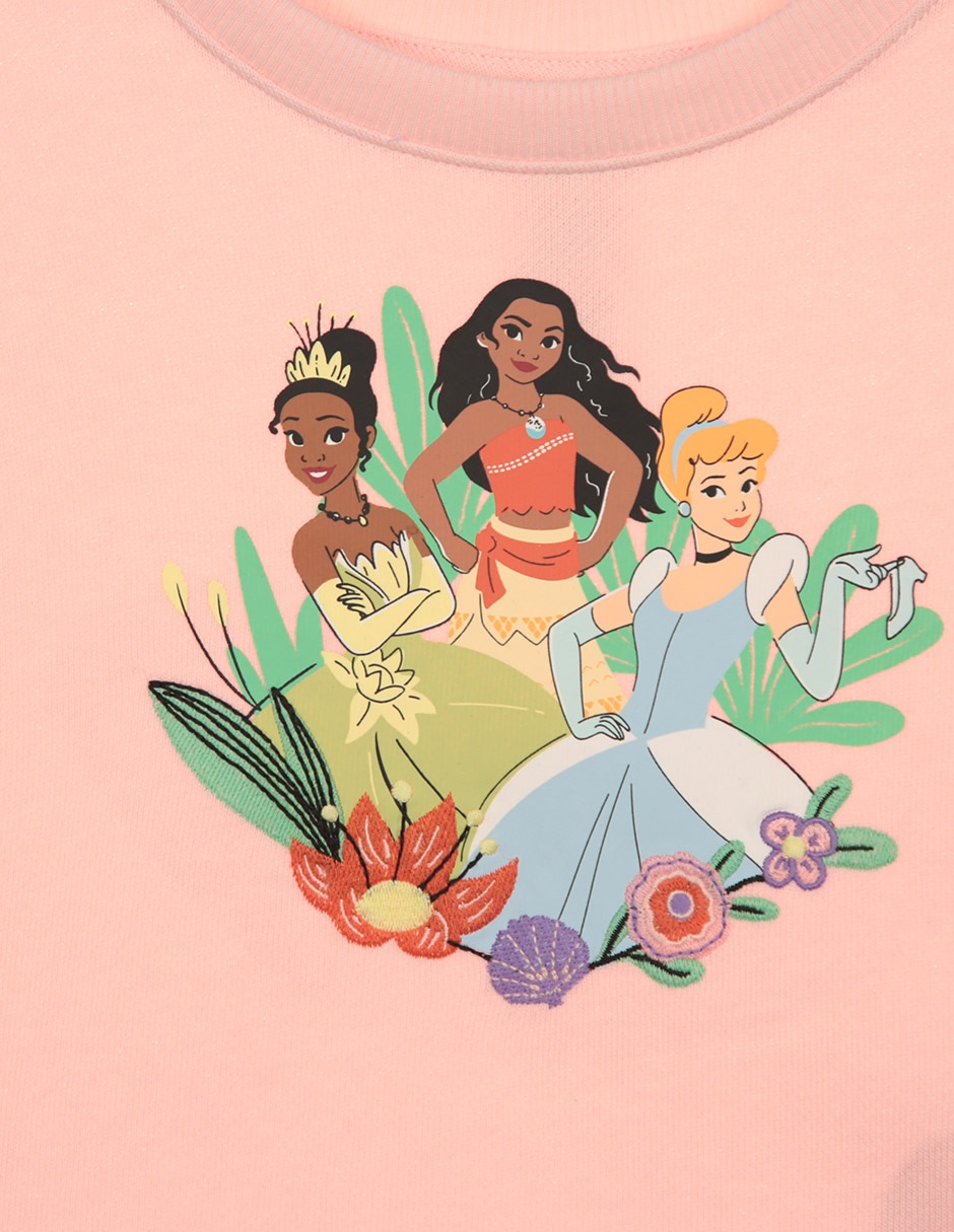 Sudadera Princesas para niña