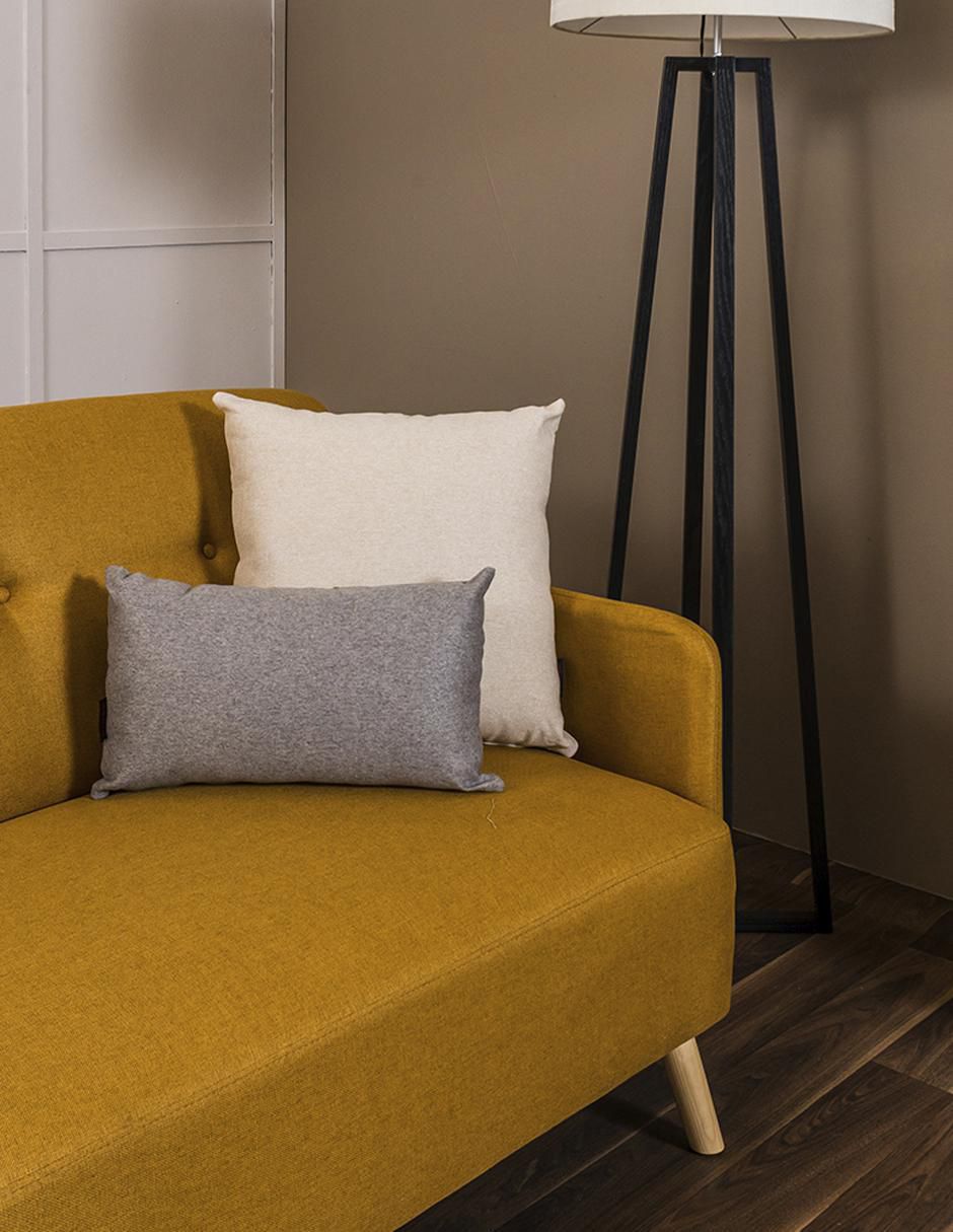Chaise lounge Ariel de tela 11