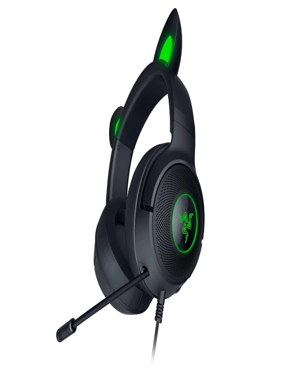 Audífonos gamer Over-Ear Kraken Kitty V2 Pro alámbricos con cancelacion de ruido 2