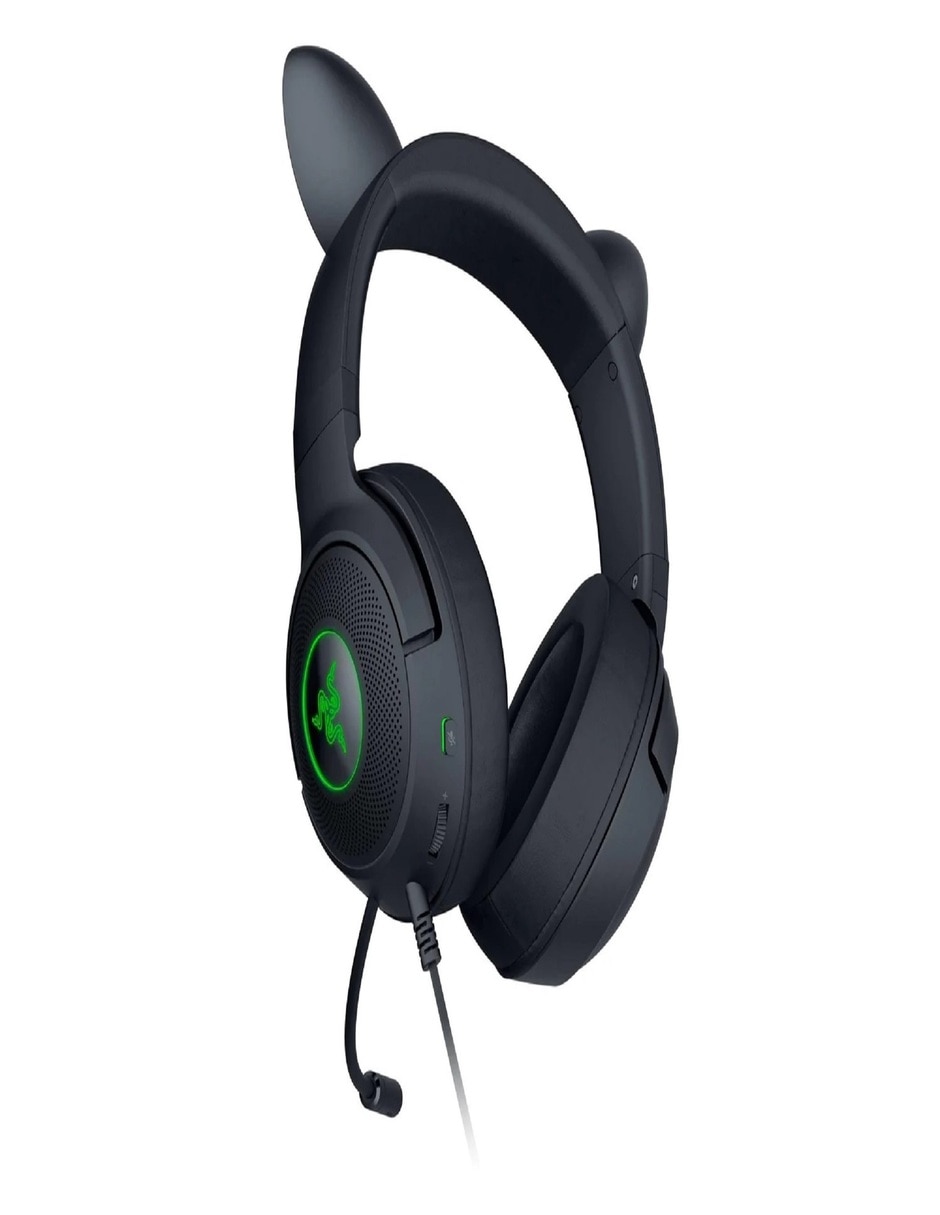 Audífonos gamer Over-Ear Kraken Kitty V2 Pro alámbricos con cancelacion de ruido 3