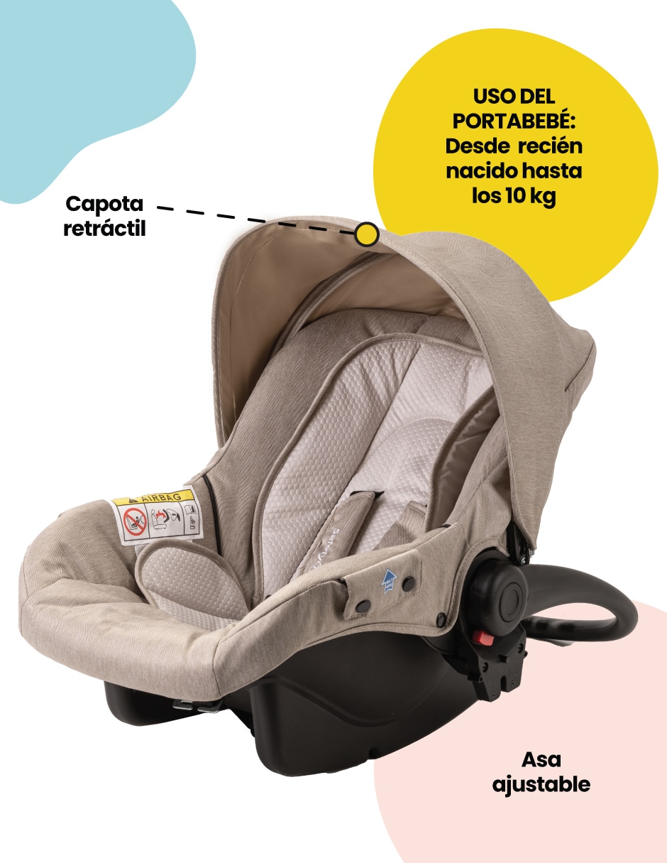 Carriola travel system Legacy Safety 1St plegable