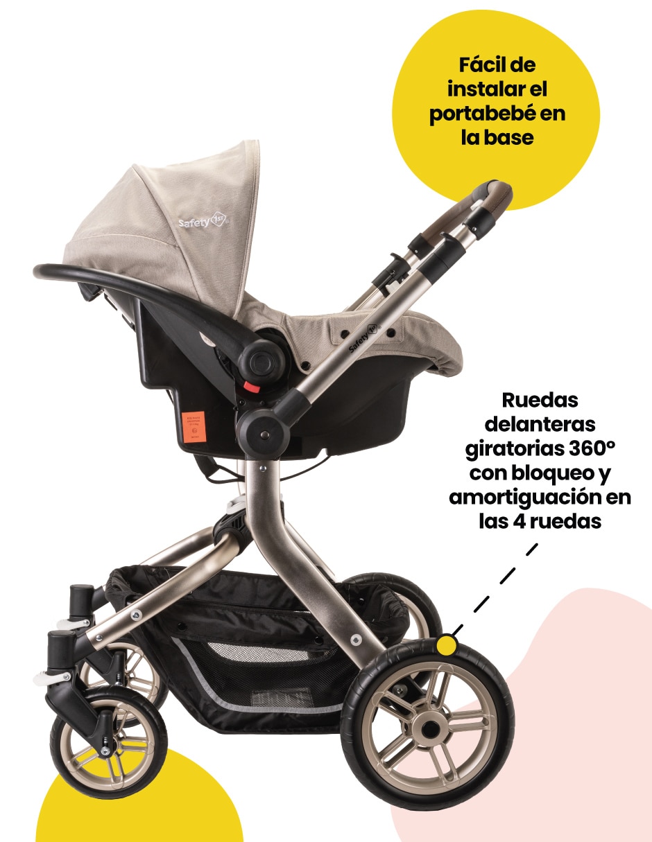 Carriola travel system Legacy Safety 1St plegable