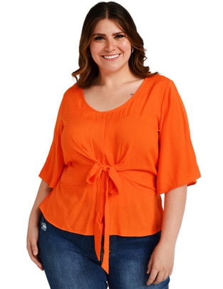 Blusa manga 3/4 para mujer Blusa manga 3/4 para mujer