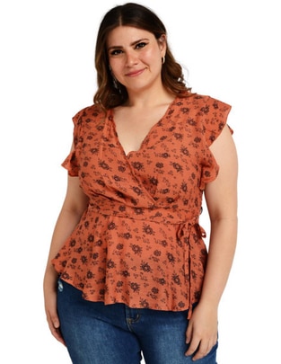 Blusa manga corta para mujer 1