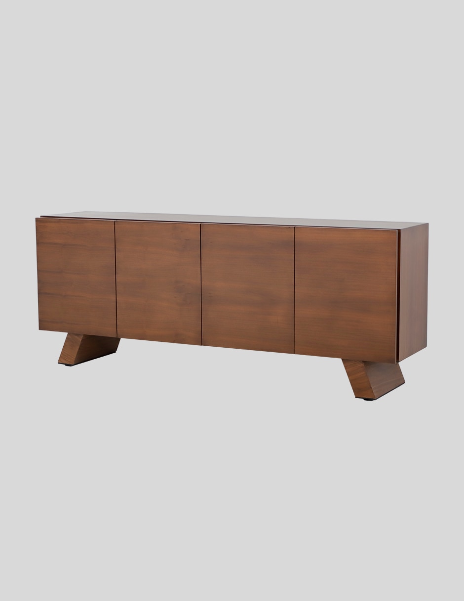 Bufetero london de madera nogal 5