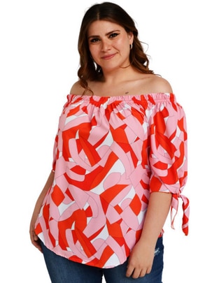 Blusa manga 3/4 para mujer 1