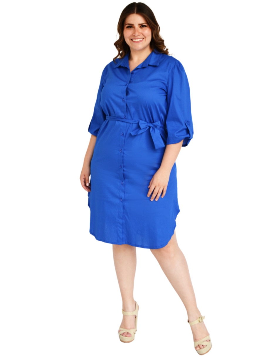 Vestido 3/4 casual para mujer