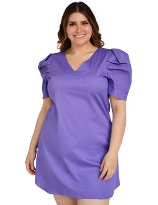 Vestido corto casual para mujer