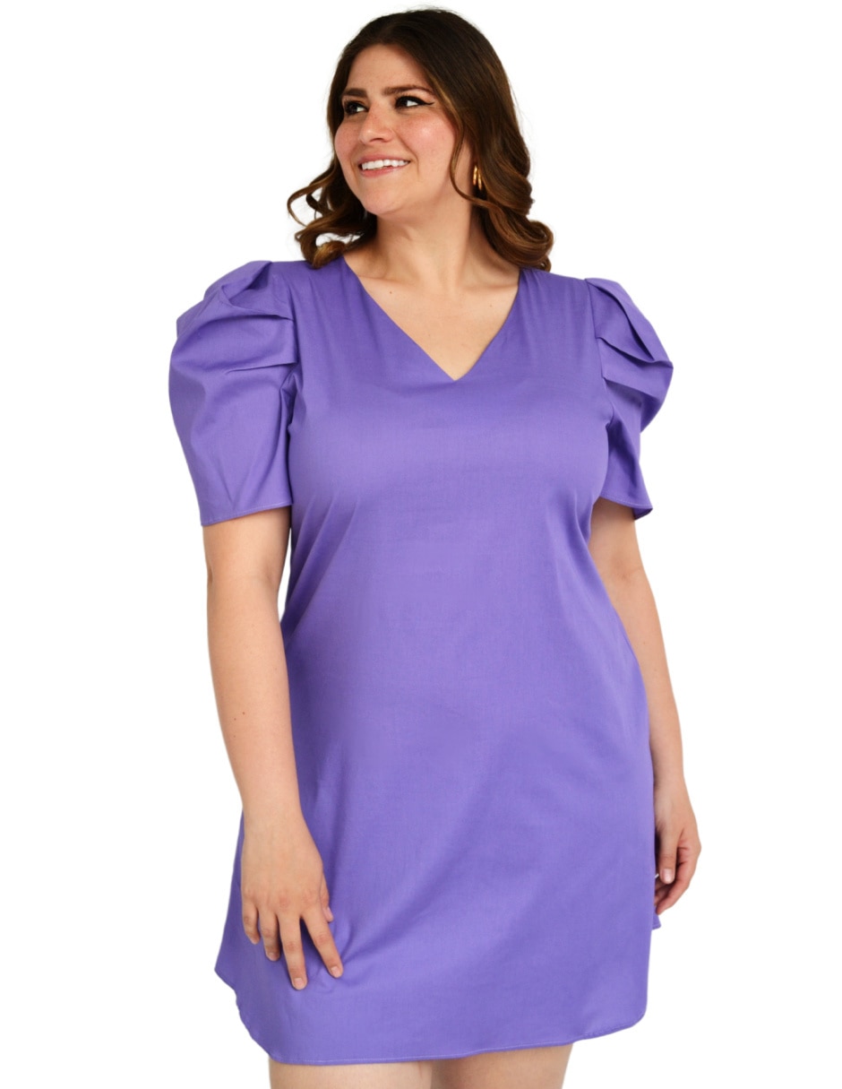 Vestido corto casual para mujer