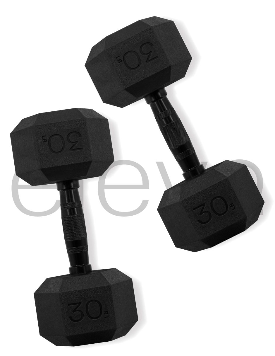 Set mancuernas de peso fijo 13.6 kg 2 piezas 2